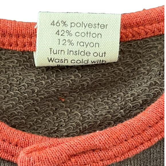 Lulu + Roo NWOT Brown Button Tank. 0-3 Months - Picture 3 of 4